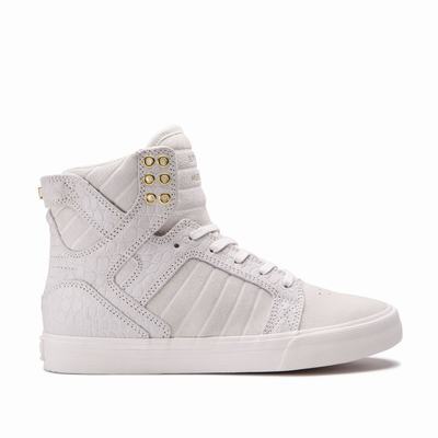 Supra SKYTOP - Naisten Matalavartiset Tennarit - Beige